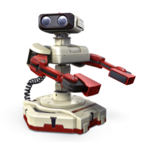 Look upon the glory, the savior of video games. Praise R.O.B.!